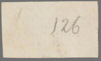 L 01307
<br/>
Label met opschrift
<br/>
<em>Escher von der Linth, Johannes Conrad (1767-1823)</em>